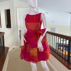 CHETTA B Multi colored cocktail dress